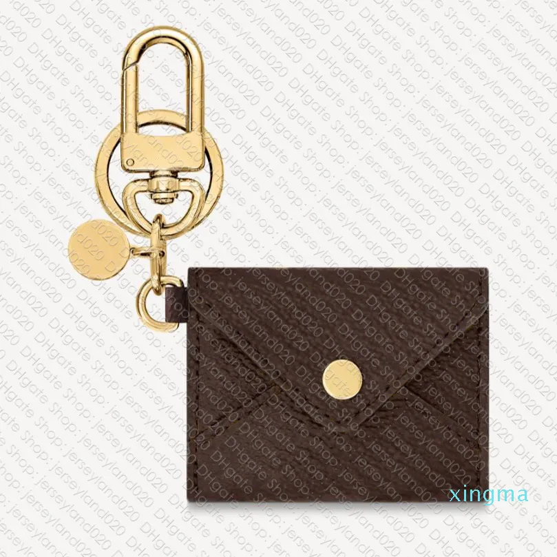 M69003 KIRIGAMI POUCH BAG CHARM & KEY HOLDER Designer Womens Coin Purse Mini Wallet Pass Cover Case Ring Keychain Parts Pochette D3235