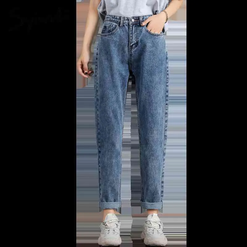 plus-size-Mom-jeans-women-high-waist-boyfriend-jeans-for-women-Harem-Pants-denim-street-style