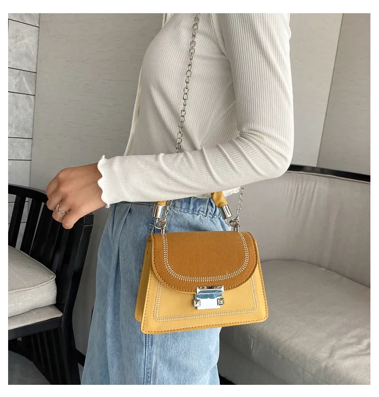 Women Nice Purses Fashion Color Small Bag One-shoulder Cross Bags Special Design Handbag