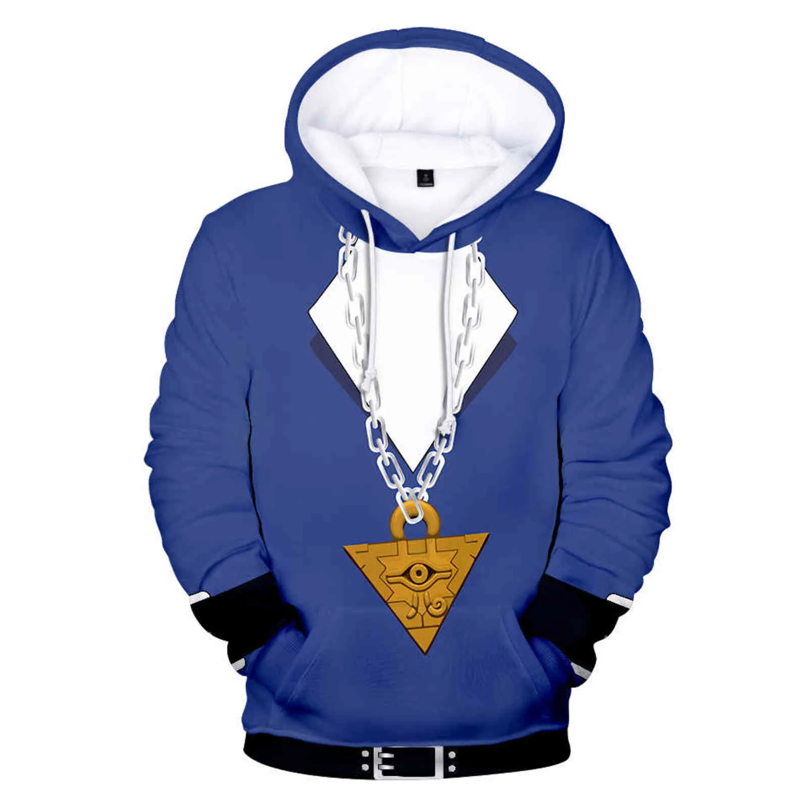 2021 neue Persönlichkeit Yugioh Charakter Uniform 3D Hoodie männer Hoodie Damen Kleidung Casual Mit Kapuze 3D Hip Hop Pullover Sweatshirt y211118