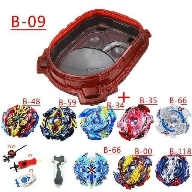 BEYBLADE Burst Turbo Slingshock Cross Collision Combat Set che include Beyblade, Battle Top e Launcher X0528