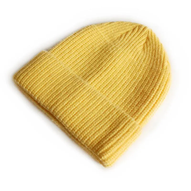 Nieuwe Herfst Winter Kids Gebreide Hoed Snoep Kleur Schedel Cap Jongens Meisjes Warme Beanie Kinderen Hoeden 8 Kleuren