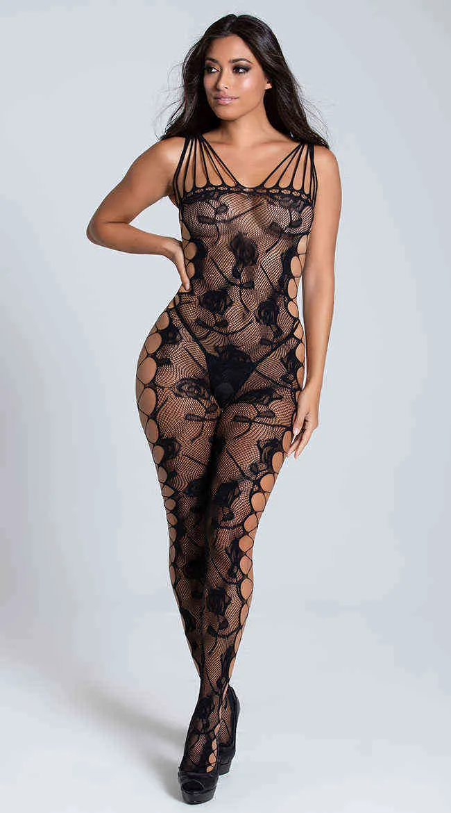 NXY Sexy ensemble Bodystocking Ouvert Entrejambe Corps Costume Lingerie Body Femmes Plus La Taille Porno Érotique Lenceria Mujer Crotchless Fetish Costumes 1126