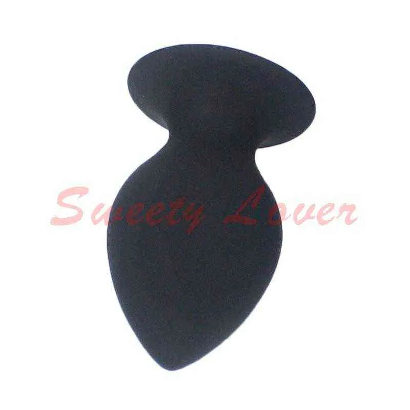 NXY jouets anaux 7.2/6.2/5.2 cm de diamètre Super grande taille Silicone Plug jouets sexuels pour hommes femme Gay énorme grand jouet de fesses Rose/noir 1125