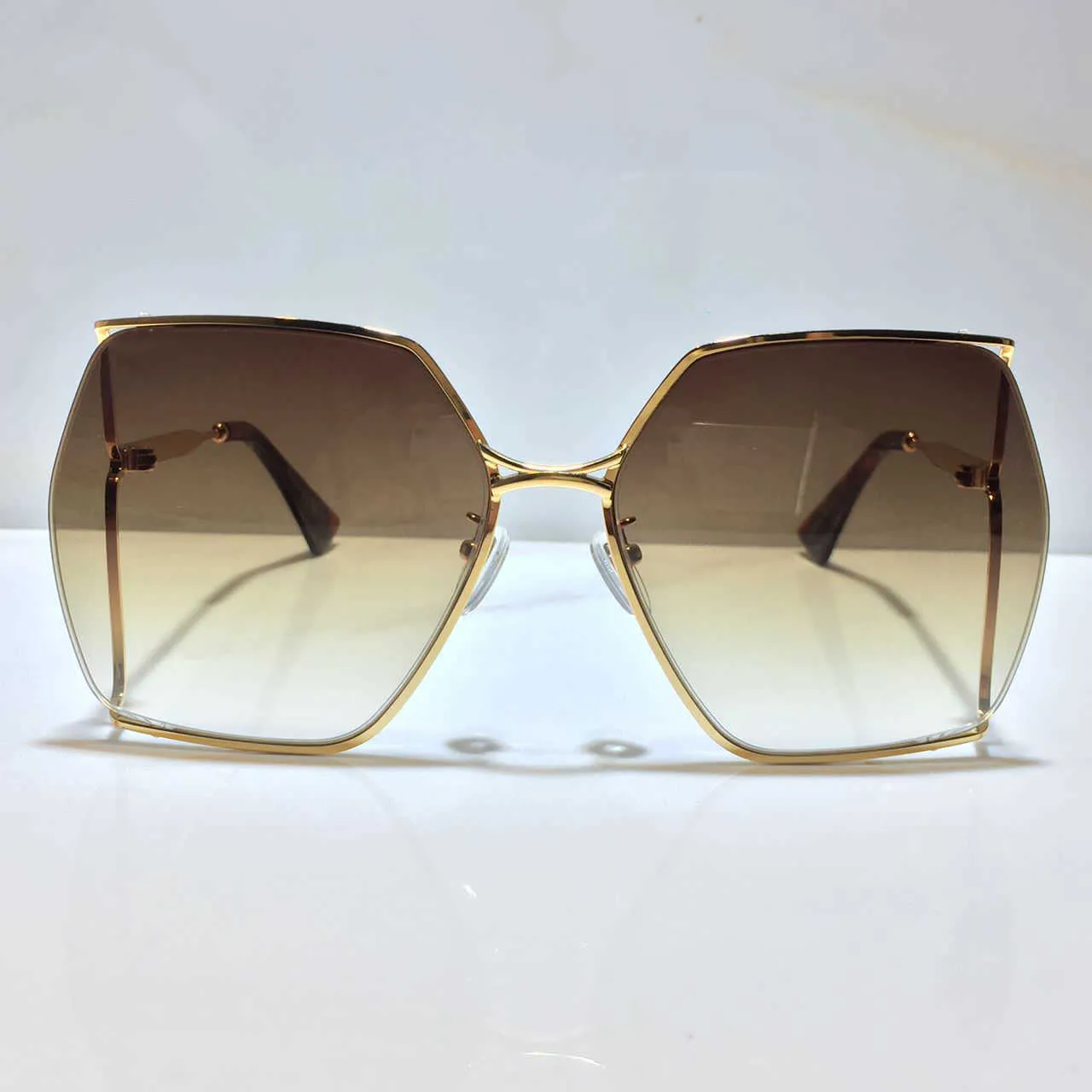 sunglasses for women classic Summer Fashion 0817 Style metal and Plank Frame eye glasses Top Quality UV Protection Lens 0817S295q
