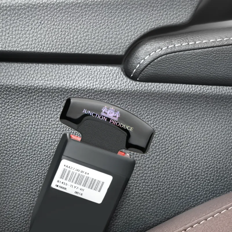 1 peça para JP VIP junção produzir emblema cinto de segurança do carro capa de cinto de segurança clipe de fivela de veículo clipe de cinto de segurança acessórios do carro