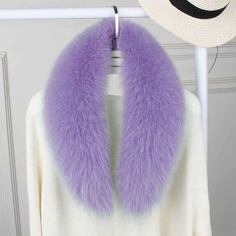 Faux Fox Fur Collar Women Men Jacket Hood Shawl Collar Fur Female Fashion Autumn Winter Warm Shawl Scarves H0923