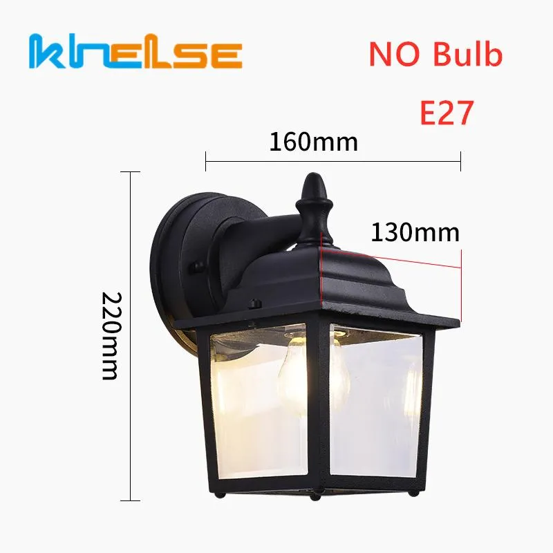 Amerikaanse Antieke LED Buiten Wandlampen Waterdicht Mount Sconces Tuin Binnenplaats Huis Decor Exterieur Verlichtingsarmaturen Lamps240u