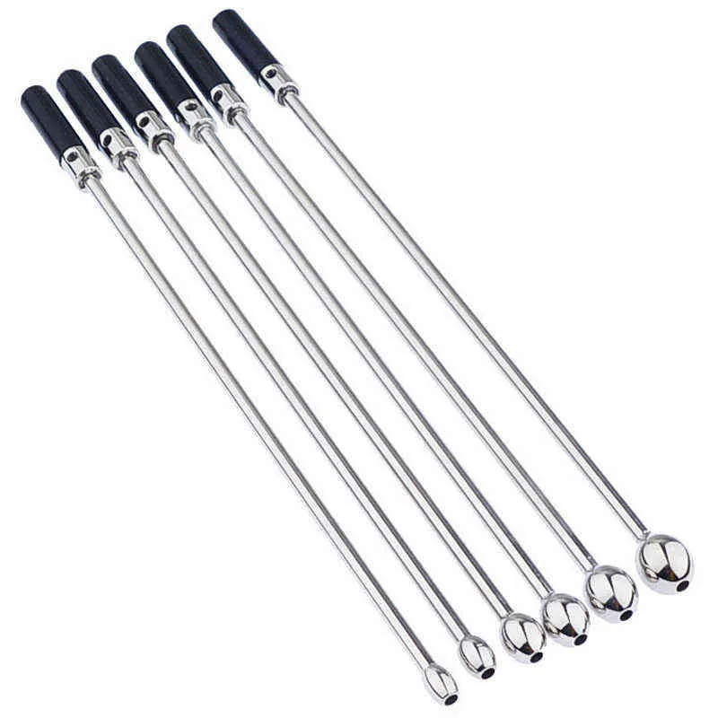 Men.com Plug In Urethral Dilator Plug Stainless Steel Hollow Penis Sound Catheter ...