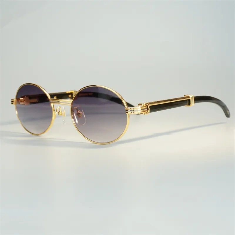 70 Off Online Store Unique Designer Carter  Horn Sunglasses for Men Transparent Oval Glasses Trendy s Eyewear Gafas Myopia5258a