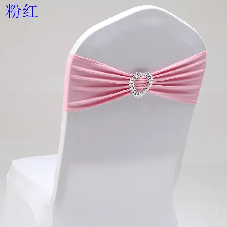 Boucle élastique hôtel chaise couvre fleur chaise dos Banquet dos décoration mariage chaise dos fleur 35x14 cm