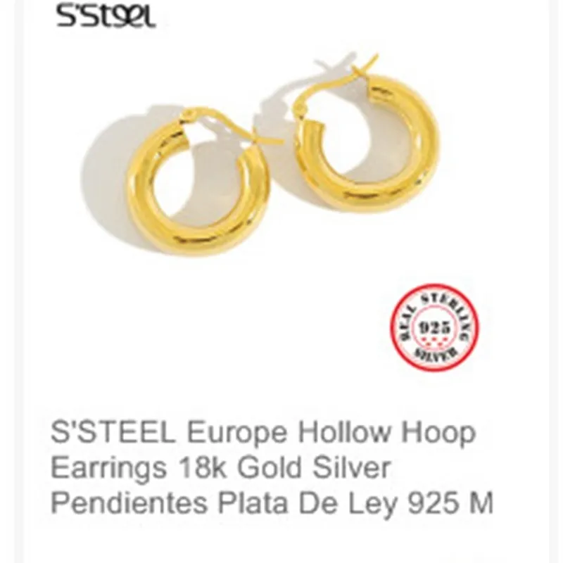 S'STEEL Sterling Silber 925 Ohrstecker Geschenk für Frauen Niedlicher Bär Ohrring Koreanische Gothic Lustige Ohrringe Edlen Schmuck Pendientes