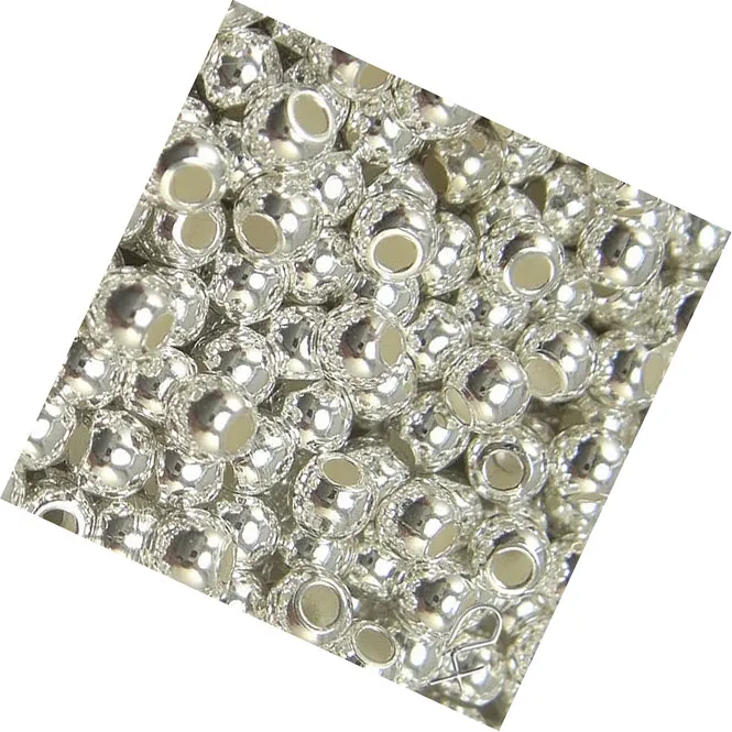 50 Stuks Veel 925 Sterling Zilver Spacers Kralen Sieraden Bevindingen Componenten Voor Diy Fashion Gift Craft W41 289r