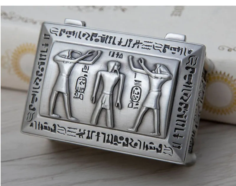 Klassische Ägypten Juwelierschachtel Antique Vintage Home Decor Geschenk Storage Halskette Armband