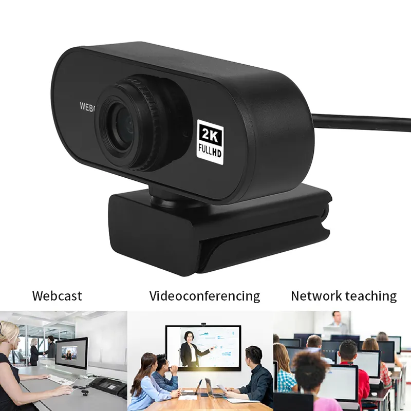 HD-Webcam, USB 2.0-Laufwerk – Computer-Webkamera, Windows, Linux, Mac OS, Android, verwendet für Konferenzen/Videoanrufe