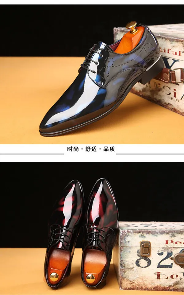2021 scarpe eleganti in pelle dal design italiano scarpe a punta Oxford abbigliamento da lavoro scarpe da uomo taglie forti 38-48