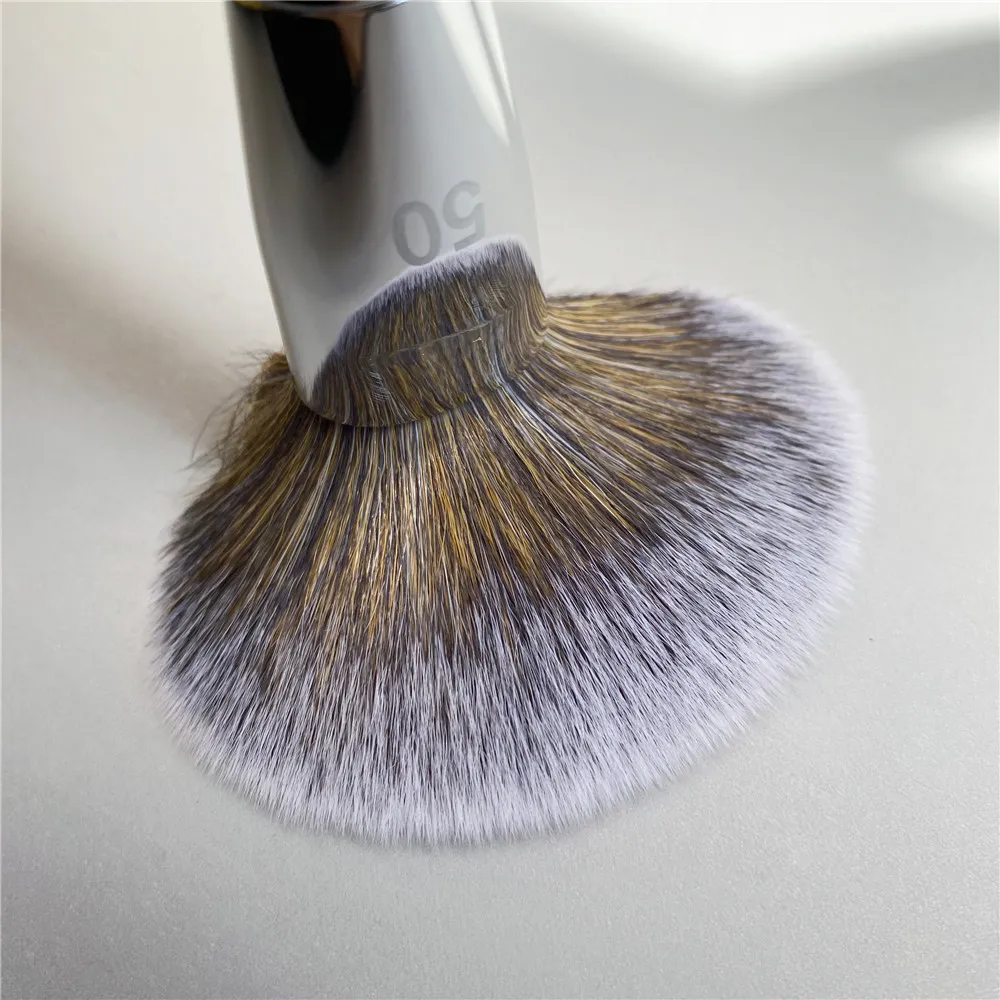 Pro Pro Powder Makeup Brush 50 Precision Precision Precision Powder Finish Airbrush Beauty Cosmetics Blender Brushes Tool1920613