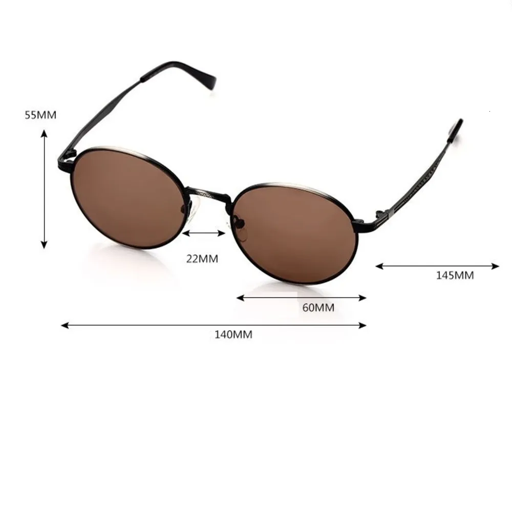 Vazrobe unisex glazen zonnebril mannen vrouwen vintage bruine natuurlijke kristallen lens zonnebril voor man retro tinten anti oog dry2387602