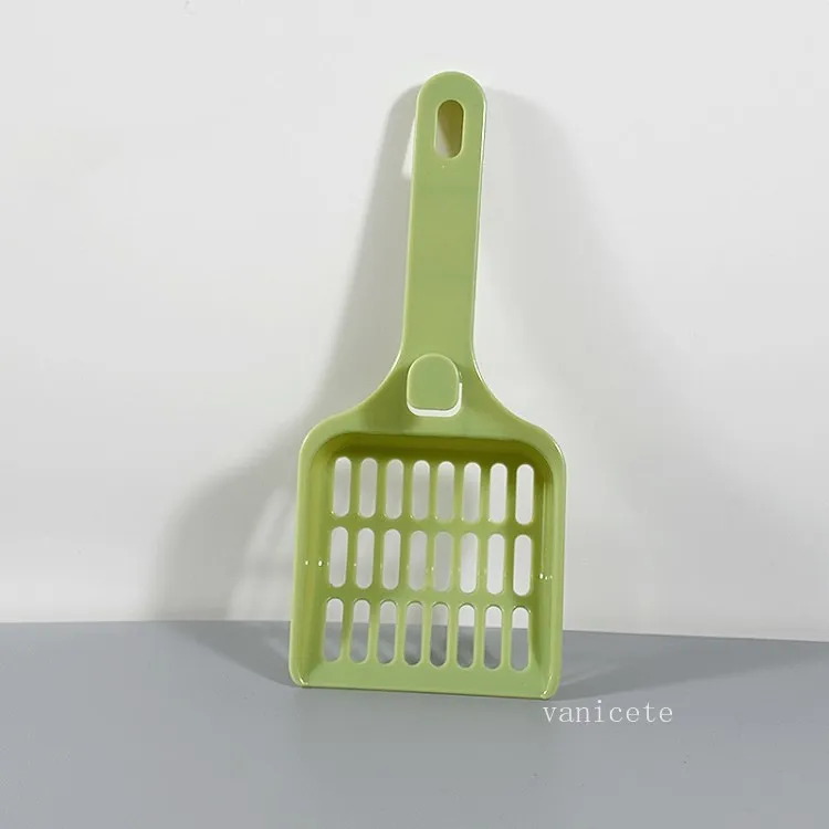 Cat Litter Scoop Plastic Engineering Structure Dense Leaks Pet Products for Cats Poop Shovel Litter Box Shovel By sea T2I52709