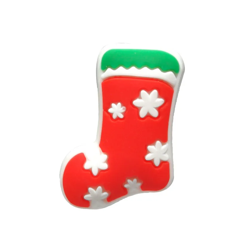 Großhandel Weihnachtsschuh Charms für Krok-weiche Gummi-Verstopfungs-Zubehör Weihnachtsgeschenk