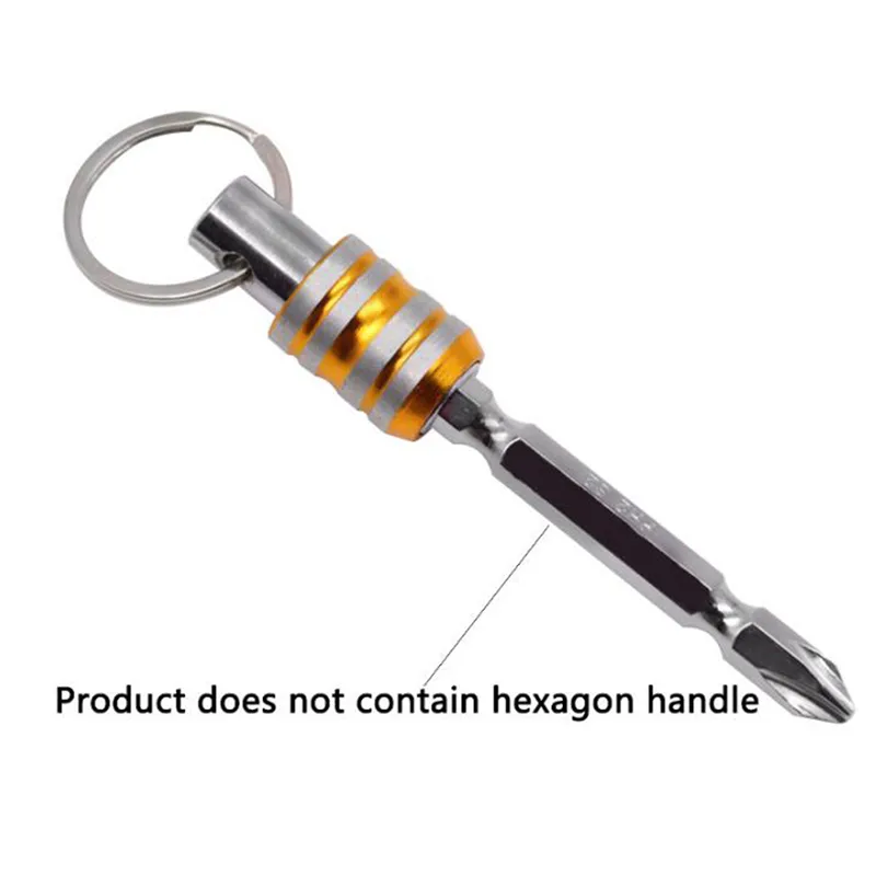 14inch Hex Shank Screwdriver Bits Holder Extension Bar Drill Screw Keychain9353294