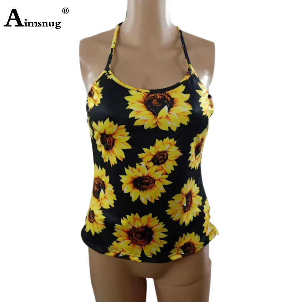 Mode Shirt frauen Tank Top Neue Freizeit Casual Top Damen Sommer aushöhlen T-shirt Ärmel Lose Boho Drucken Tops Femme y0621