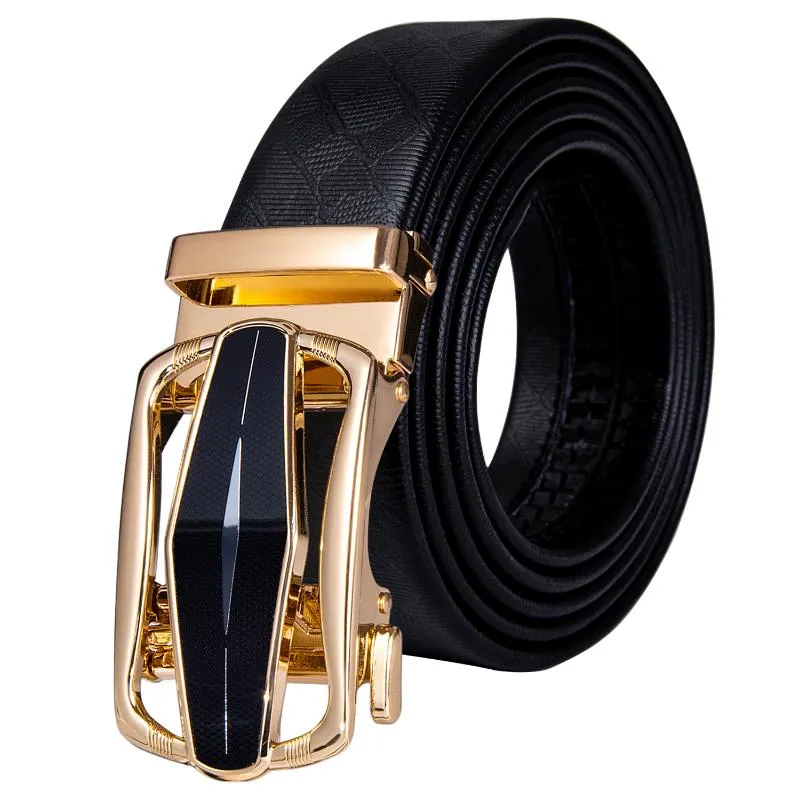 Ceintures de luxe en cuir véritable ceinture pour hommes pour hommes 2021 créateur de mode boucle automatique taille à cliquet noir jean Strap291y