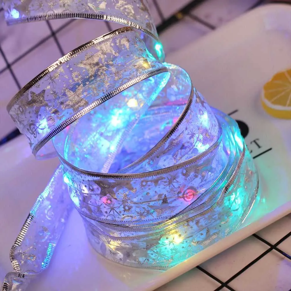 Christmas Lantern Light String 4m 40led Curtain Gift Icicle LED Holiday Party Decoration Y0720