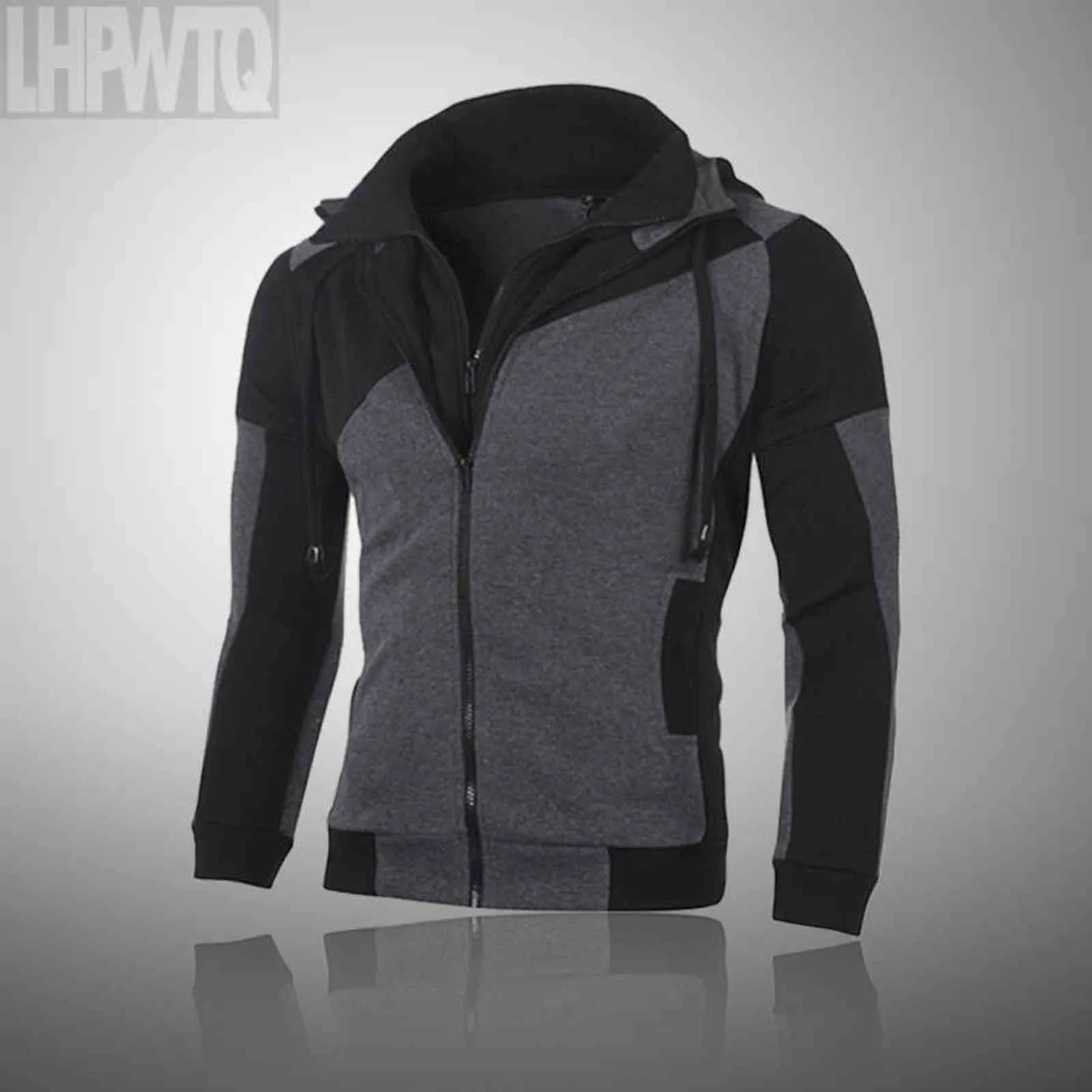 Automne Hiver Ensembles pour hommes Marque Sportswear Survêtements Vêtements pour hommes Sweats à capuche + Pantalons Ensembles Mâle Streetswear Manteau Vestes 211109