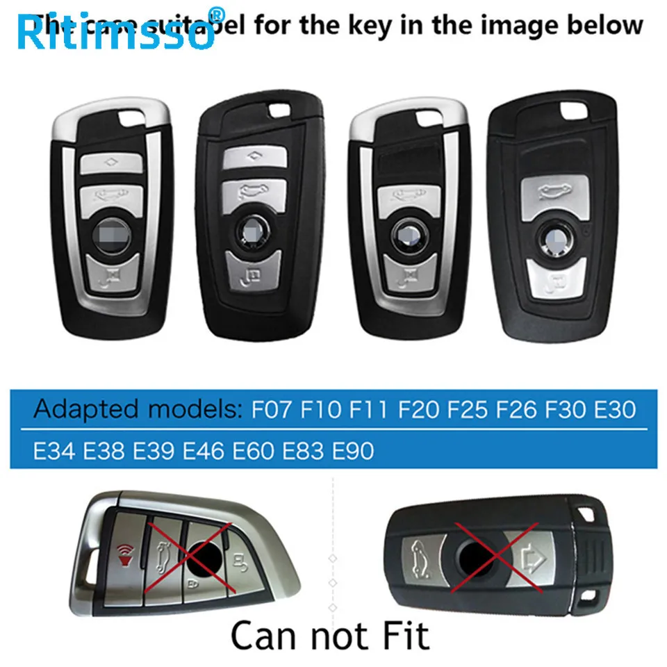 Housse de protection intelligente en alliage galvanisé, pour séries 3 4 5 320i 530i 550i F20 F21 F30 F31 F25 F01 F02, étui pour clé de voiture