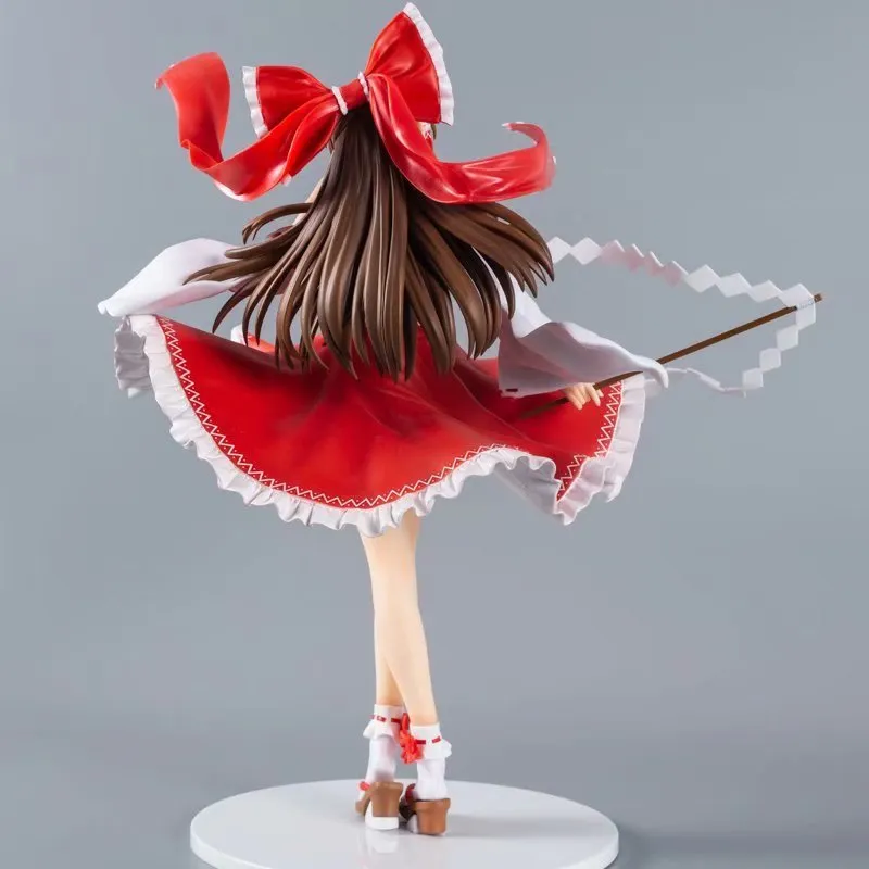 Anime FREEing B-style Hakurei Reimu TouHou Project PVC Action Figures toys Anime figure Collection Model Toys Doll Gift X0503