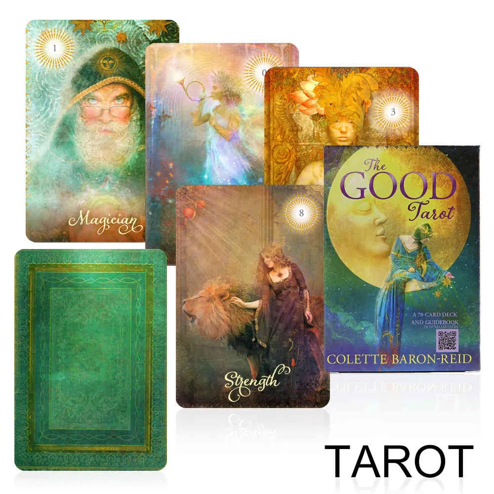 Cartes de tarot modernes de vente chaude..Oracles divinatoires mystiques Deck à usage personnel BON Belle carte. Jeu