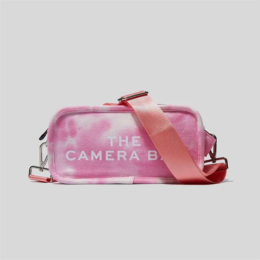 2021 sacs de messager de luxe pour dames mode petit sac carré impression tie-dye sac en toile