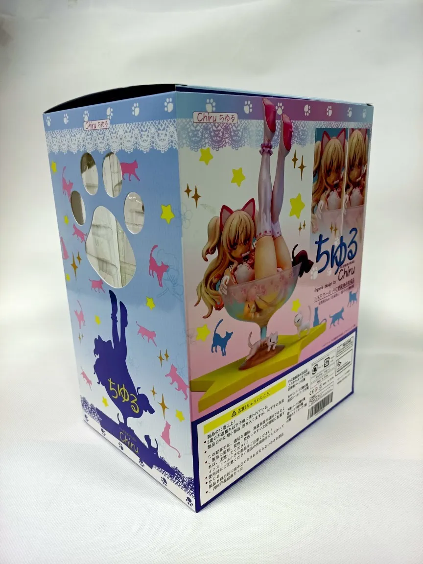 SkyTube Blade Chiru Lingerie Lily Wine Anime Figure Sexig kattflicka vuxen 16 Skala PVC Action Toy Japanese Collectible Model Doll X5508627