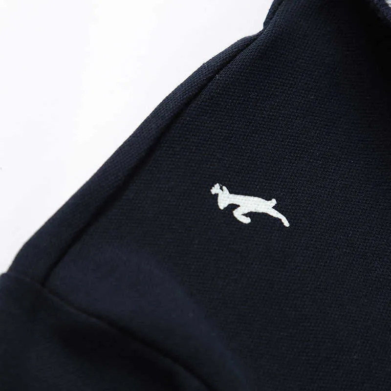 AEMAPE Marque Aemape marque POLO Shirt Hommes Coton Mode Animaux Dots Impression Camisa Polo D'été À Manches Courtes Chemises Décontractées 210707