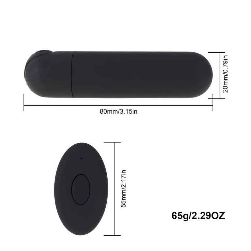 NXY Vibrators Wireless Remote Bullet Vibrator g Spot Nipple Clitoris Stimulator 10 Modes Mini Vaginal Anal Dildo Massager Sex Toys for Women 0104