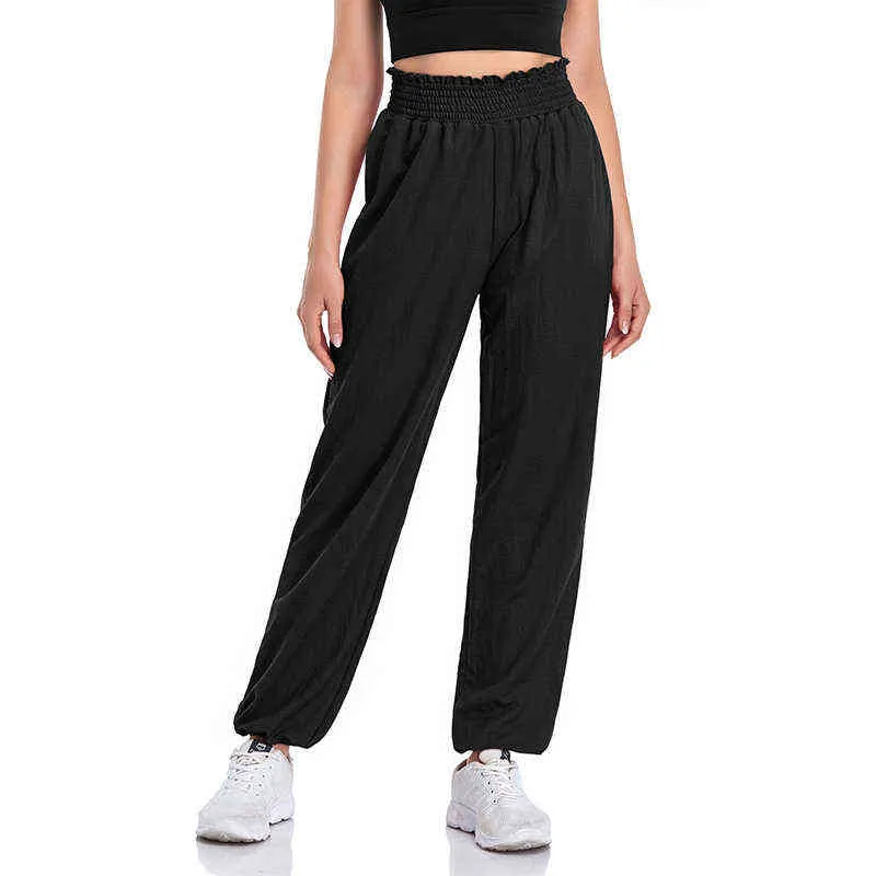 VUTRU Women's Baggy Sweatpants Pockets High Waisted Comfy Lounge Pants Loose Yoga Jogger Pants Wide Leg Plus Size SweatPants H1221