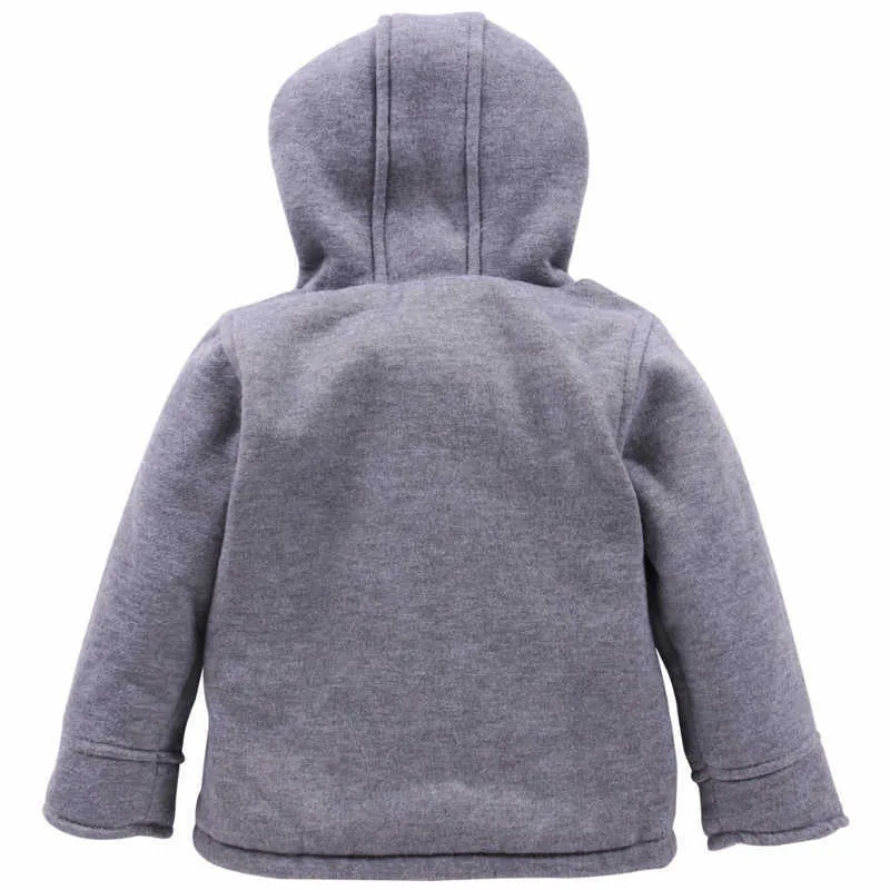 LZH Infant Baby Jacke Herbst Winter Für Mäntel Kinder Warme Mit Kapuze Oberbekleidung Mantel Jungen geboren Kleidung 211011