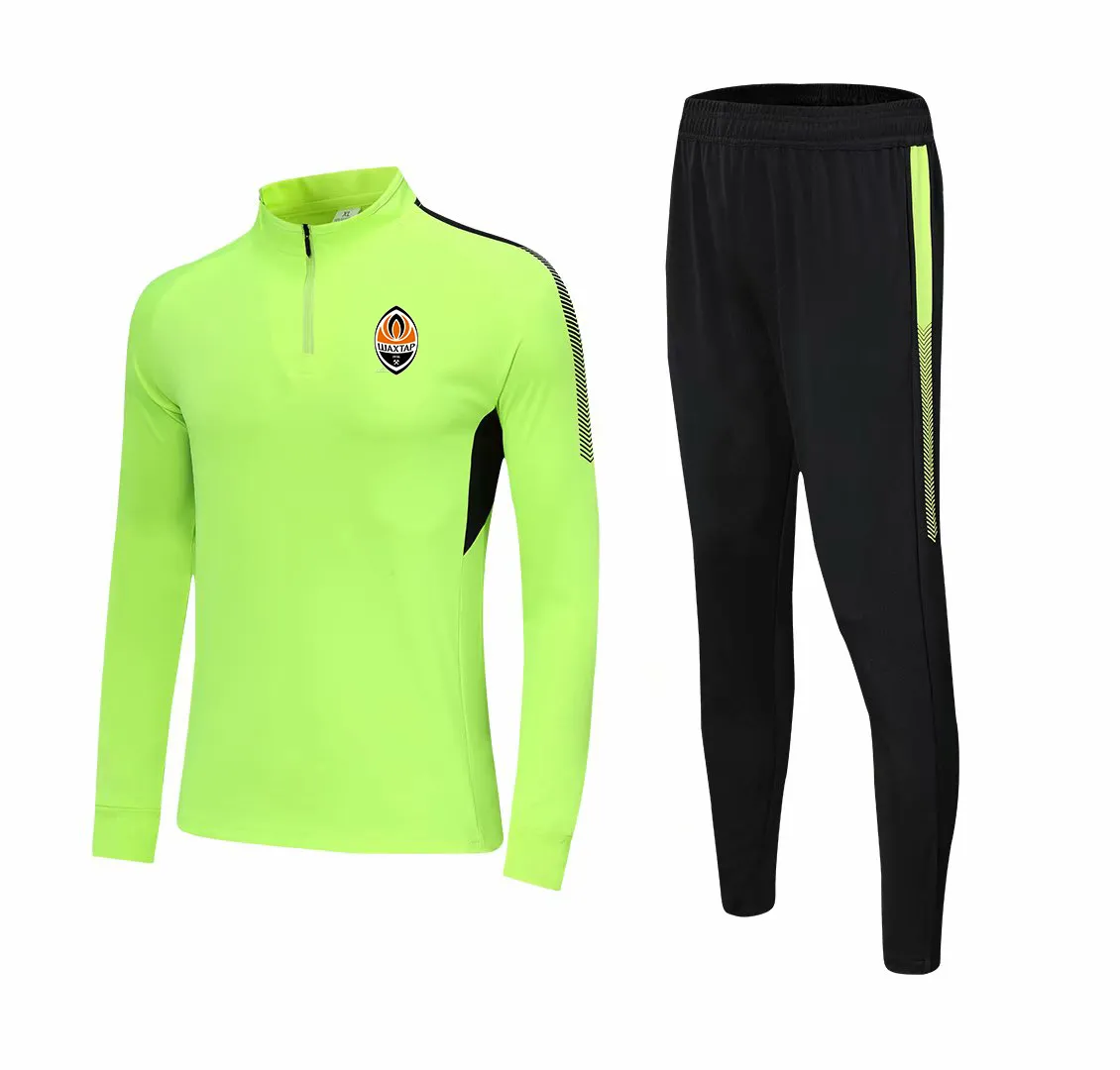 FC Shakhtar Donetsk Kindermaat 2XS Hardlooptrainingspakken Heren outdoortraining Voetbalpakken Thuistenues Wandelvoetbalspeler se316N