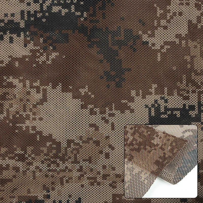 Camo Filet 300D Camouflage Net Couverture Aveugle Pour La Chasse Décoration Pare-Soleil Parti Voiture Camping Tente En Plein Air CamoSystems Nuances Y0706