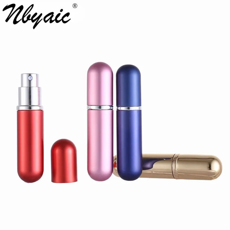 Nbyaic 100 stks parfumfles bottelen high-end draagbare hoogwaardige 5 ml kleine spuitglas draagbare steekproef lege fles