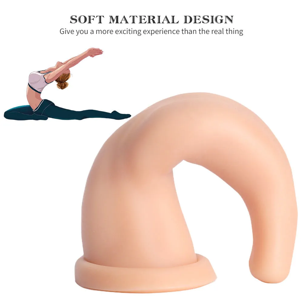 Matériel de sécurité de massage Silicone Dildo Sex Shop Pénis souple avec ventouse forte Stimulateur de vagin point G Pussy Sex Toys pour femme