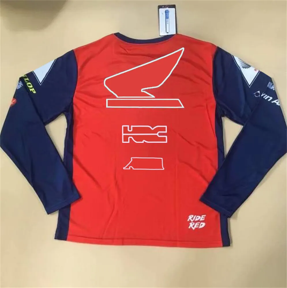 2021 été MOTO moto course maillot de moto à séchage rapide T-shirt à manches longues peut être personnalisé dans le même style