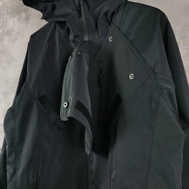 Giacche da uomo 2022 nuova giacca a vento multitasche in nylon con cerniera multi-tasca
