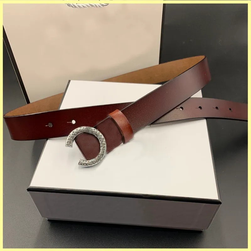 2021 Cinture da uomo in vera pelle firmate donna Moda C fibbia Cintura da donna di lusso Cintura Cintura Ceinture 3 0 Larghezza 2108310261M