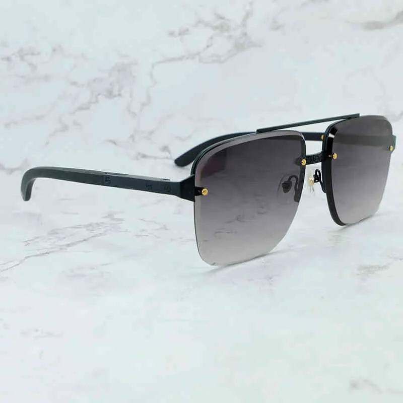 2024 Nuova alta qualità 10% di sconto sul designer di lusso Nuovi occhiali da sole maschile e femminile SCONTO SCONTO Diamond Cut Edge Shades Eyewear Man Square Glasses Trending Product