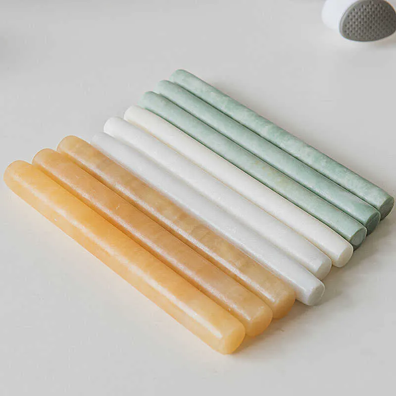 Jade Smooth Rolling Pin Dumpling Skin Dough Practical Kitchen Non Stick Rolling Pin Baking Rolo De Massa Home Gadget DG50RP 2110082203493