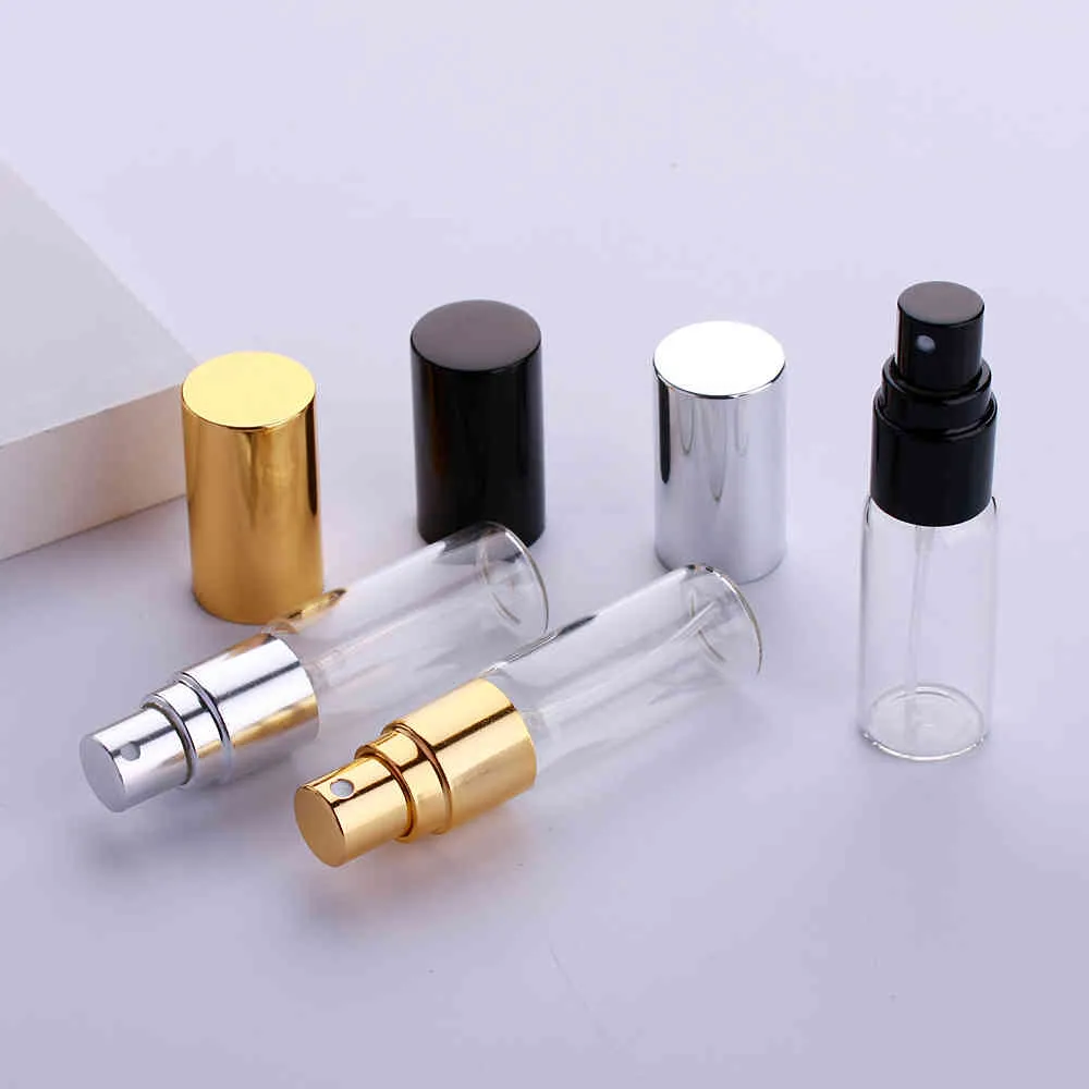 10ml Perfume Spray Bottle Reusable Empty Cosmetic Container Travel Pull Tube Empty Bottle