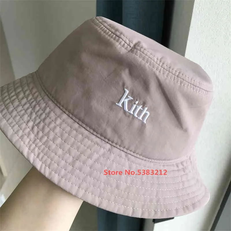 kith sneldrogende zwemmen emmer hoed dames vrouwen mannen zon designer vissen hoeden visser cap panama pop hip hop harajuku zomerlcswca249j