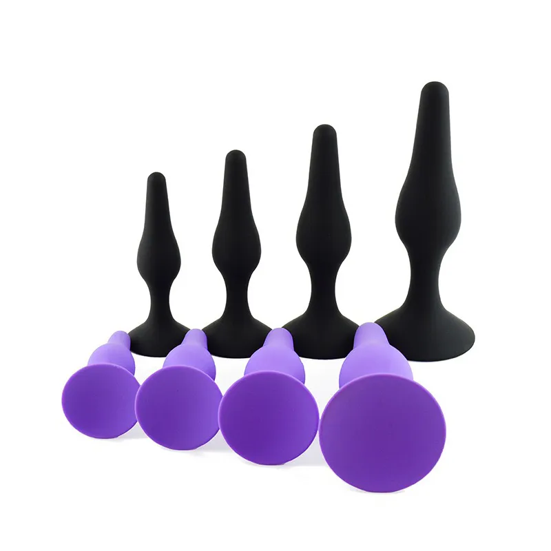 Set Силиконовая анальная заглушка Open Bult Open Expander Dildo Massager Massager анальный дилатор мужского мастурбатора Gspot Massage Toy Toy X2750881